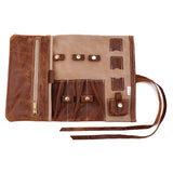 Leather and Canvas Tech Roll All For American from Lifetime Leather Co.