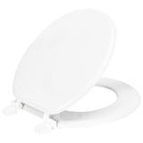 PREMIUS Wood Toilet Seat, Standard Round, 17 Inches from ShopBobbys