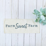 BRING BACK MY PANEL:  Neutral FARM SWEET FARM From PillowPanels