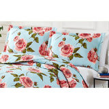 Laguna Casey 3-Piece Reversible Quilt Set, Blue from ShopBobbys