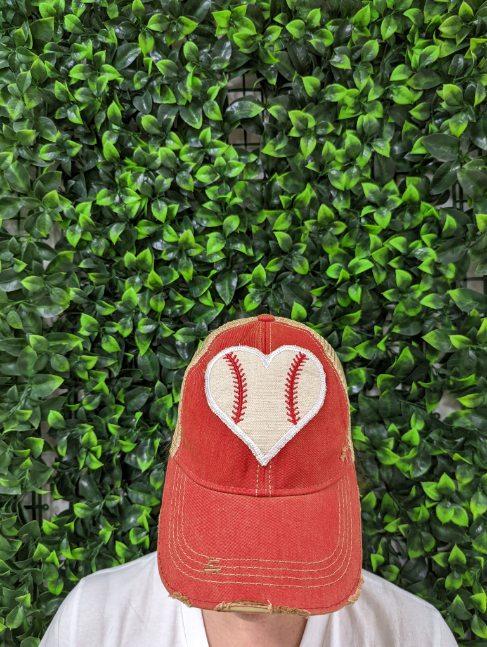 Baseball Love Red From The Goat Stock