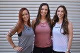 MomVibes Drop Arm Tank Top from DadBod Apparel