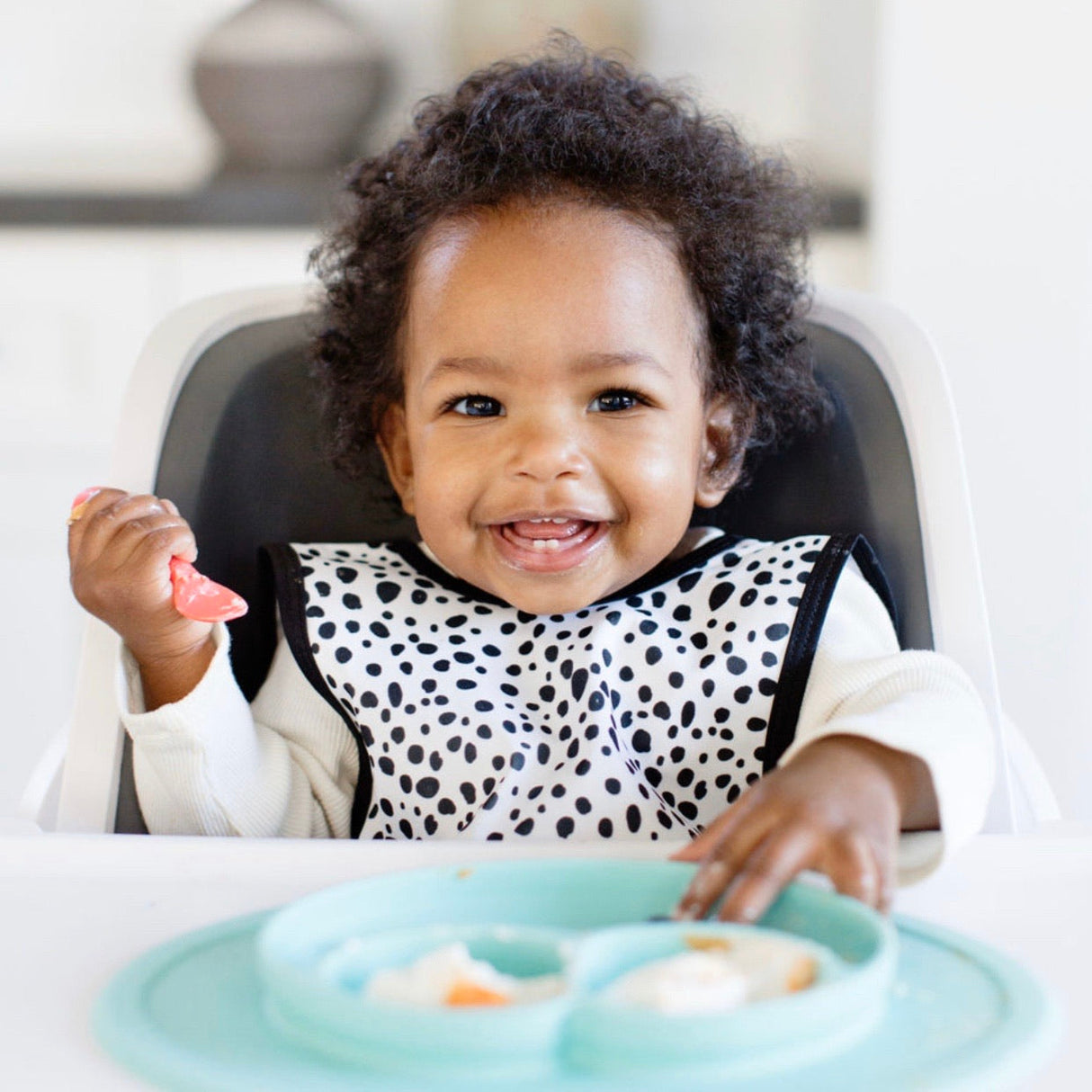 Organic Dot Bapron from BapronBaby