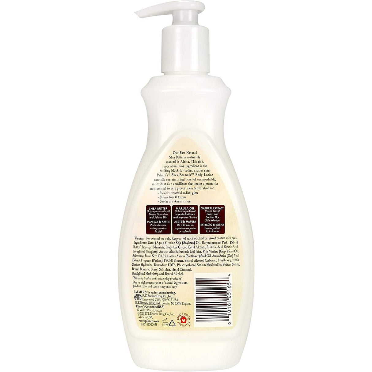 Palmer's Shea Formula Raw Shea Body Lotion, Pump Bottle, 13.5 Ounces from ShopBobbys