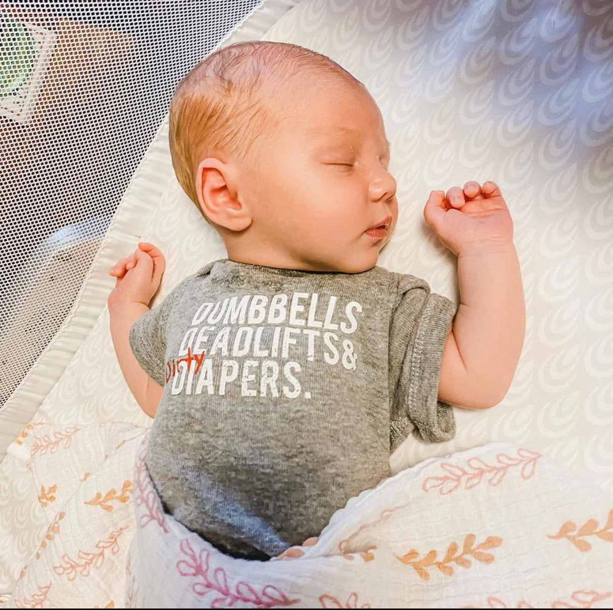 Mini-Me Triple D Onesie from DadBod Apparel