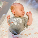 Mini-Me Triple D Onesie from DadBod Apparel