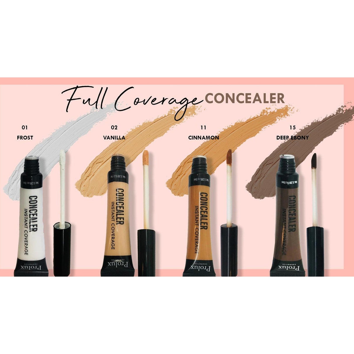 Prolux Instant Coverage Concealer from Prolux Cosmetics