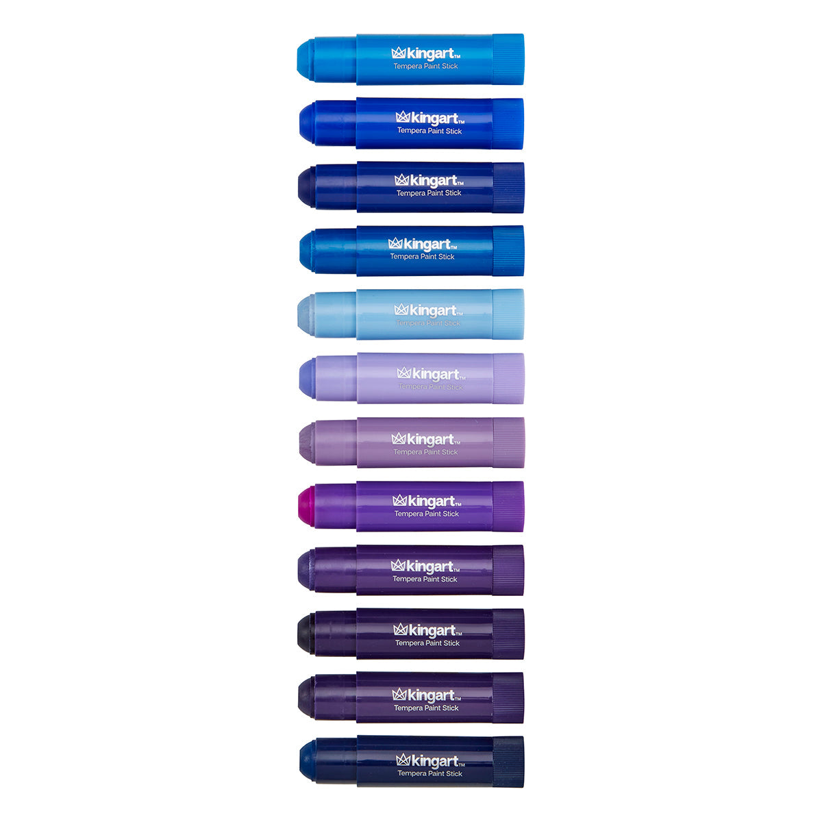 Tempera Paint Sticks, 60 Colors from KINGART