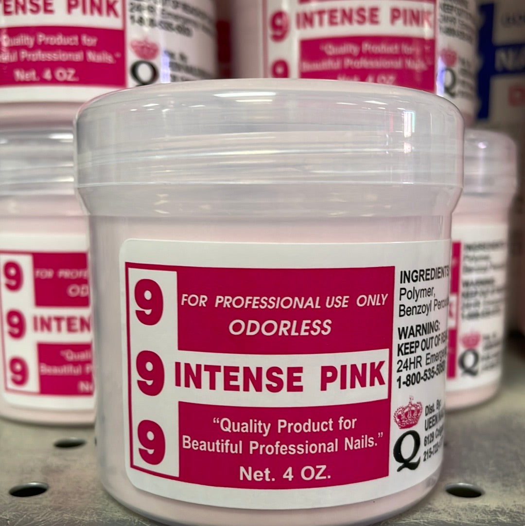 Intense Pink Acrylic Powder 04oz From Queen Nail & Beauty Supply
