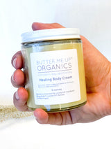Healing Body Cream / organic body lotion / winter skin / dry skin / deep moisturizer From Butter Me Up Organics