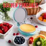 PREMIUS Ceramic Non-Stick Mini Snack Flat Griddle Maker, 4 Inch Mold from ShopBobbys