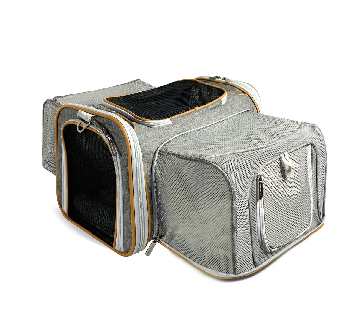 Mr. Peanut's Platinum Series Double Expandable Pet Carrier from Mr. Peanut's Pet Carriers
