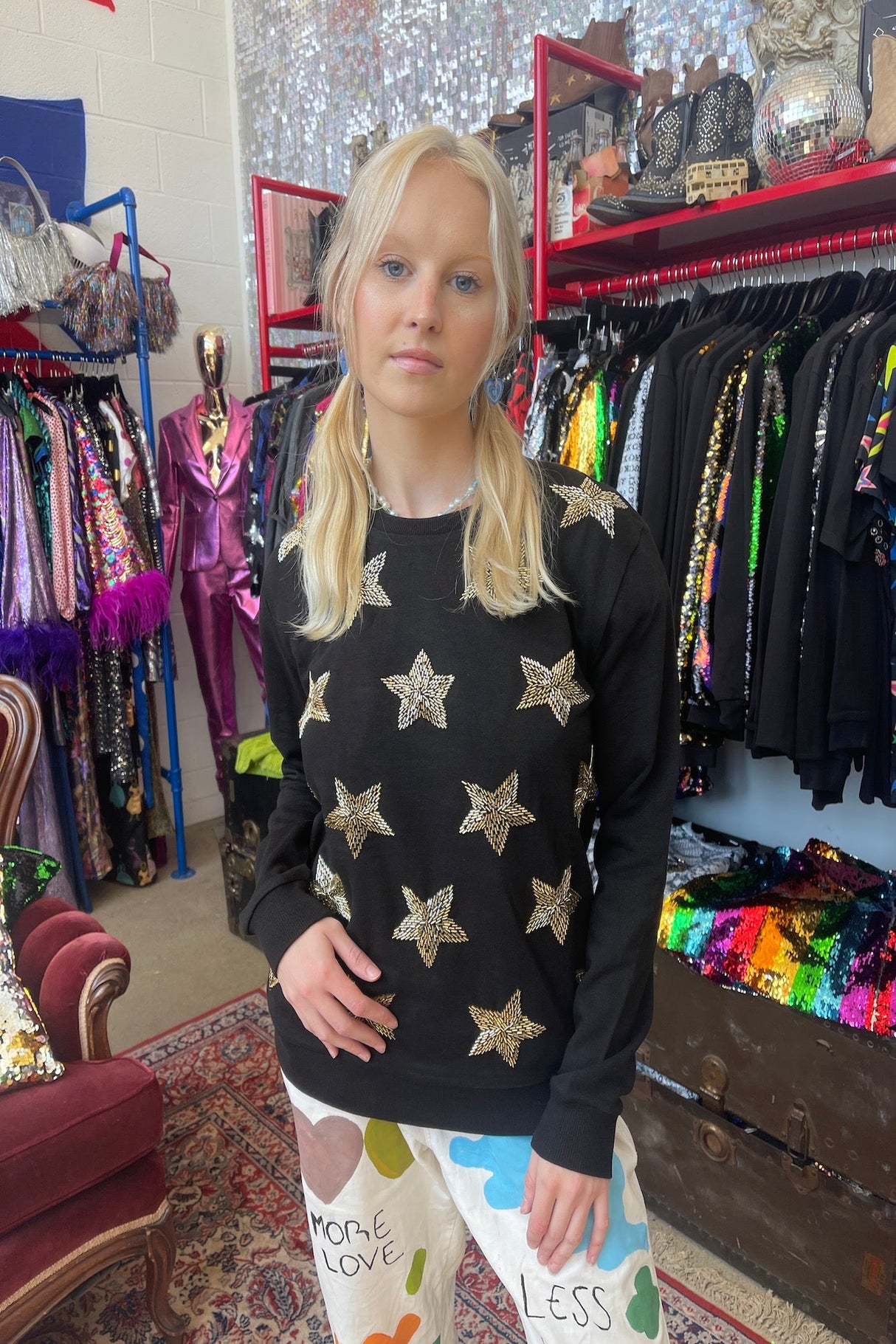 Any Old Iron Goldie Star Sweatshirt from Any Old Iron