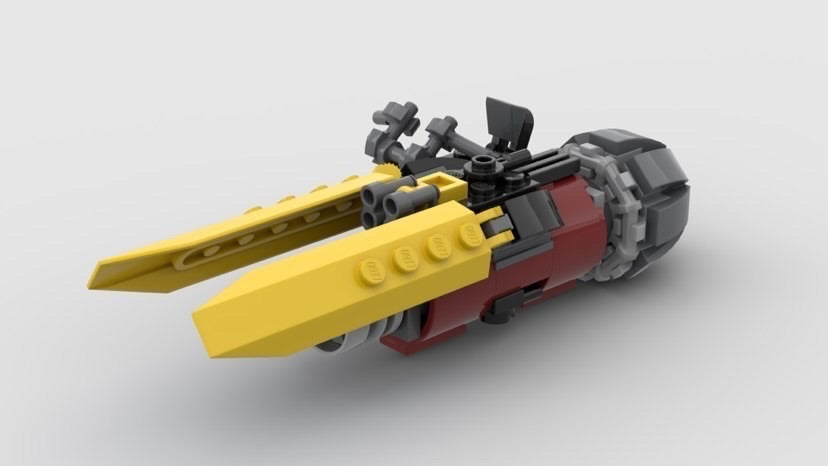 "THE MARSHAL"  COBB VANTH SPEEDER from REPUBLICBRICKS