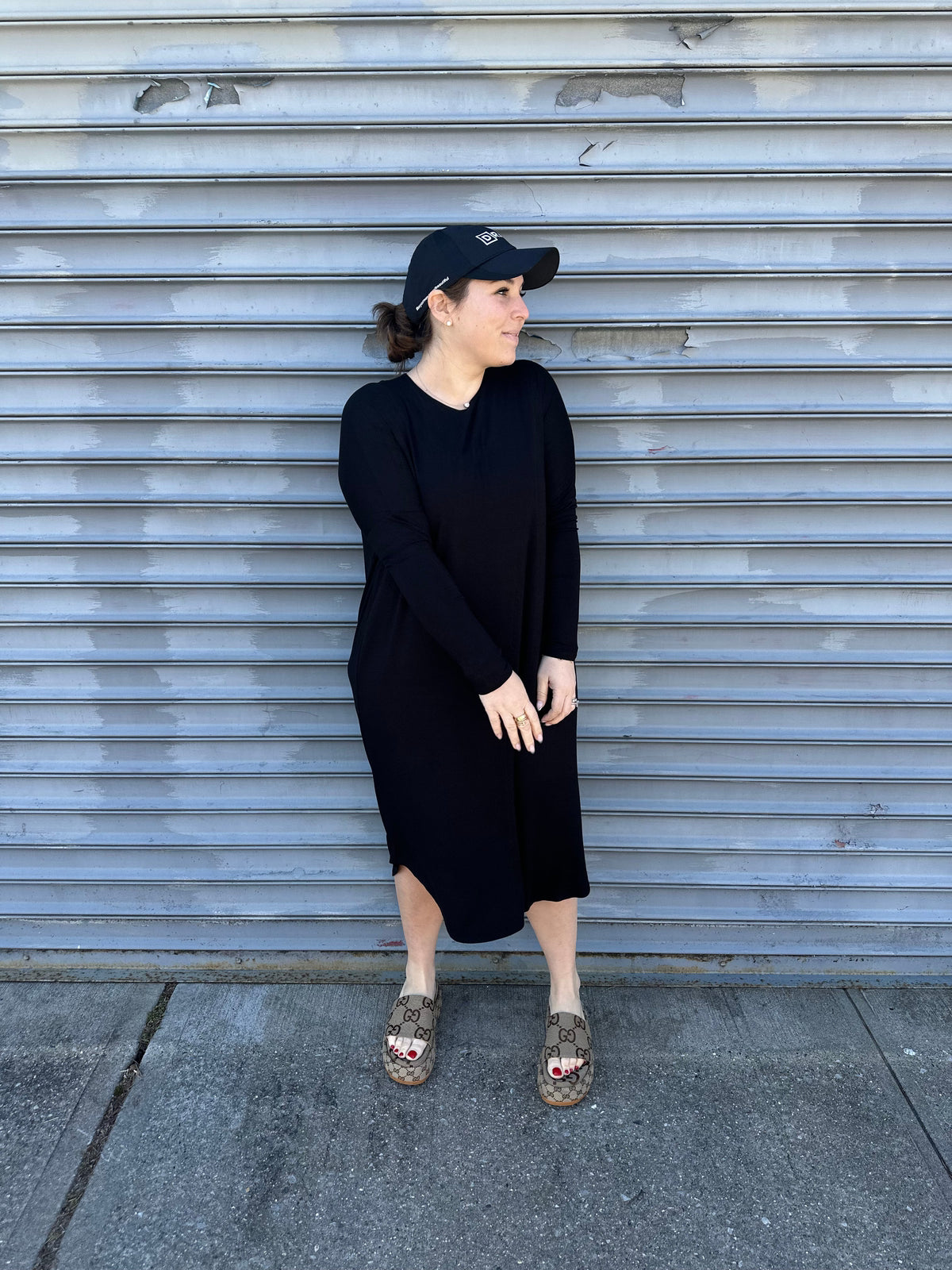 Basic T- Dress From Drama NYC Plus