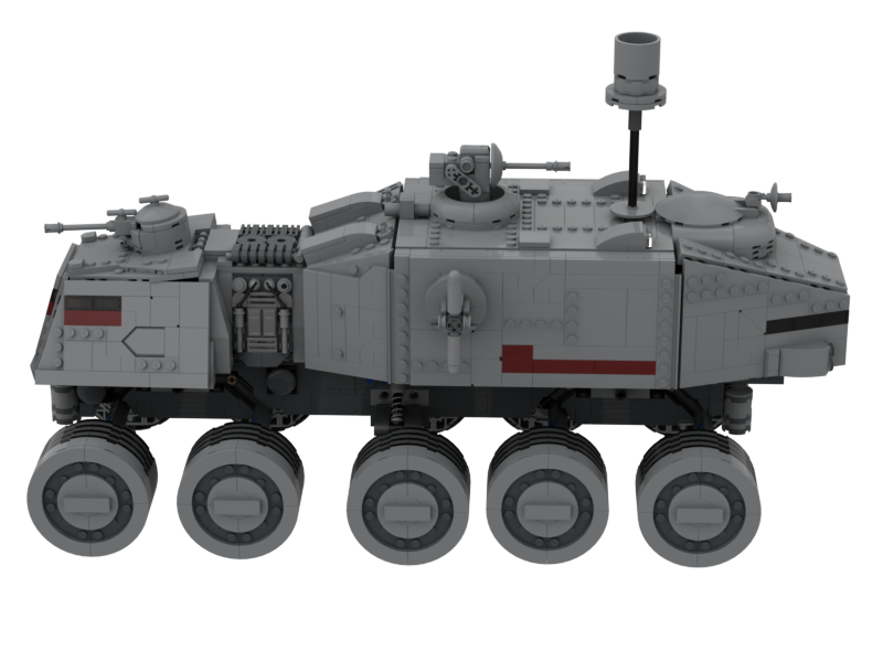 12300: UCS CLONE TURBO TANK (CLASSIC) from REPUBLICBRICKS