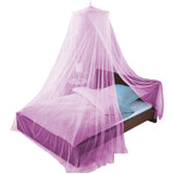 Just Relax Elegant Mosquito Net Bed Canopy Set, Pink, Twin-Full from ShopBobbys