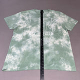 MTV Mint and White Tie-Dye Short Sleeve T-Shirt Women's Sz XL 86947(New) from PayWut