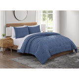 Jade + Oake Asher Modern Hexagon Microfiber Comforter Set from ShopBobbys