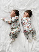 BASEBALL SMILEY DREAM ROMPER from DREAM BIG LITTLE CO