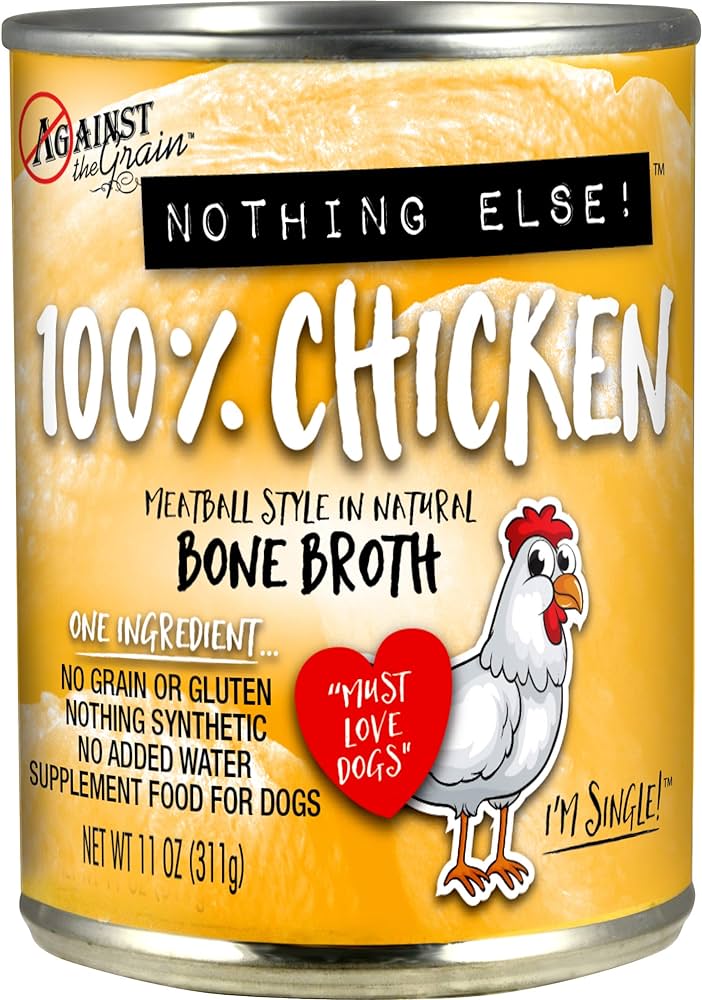 Against The Grain All Life Stages Nothing Else! 100% Chicken Wet Dog Food (11oz) from The Family Pet