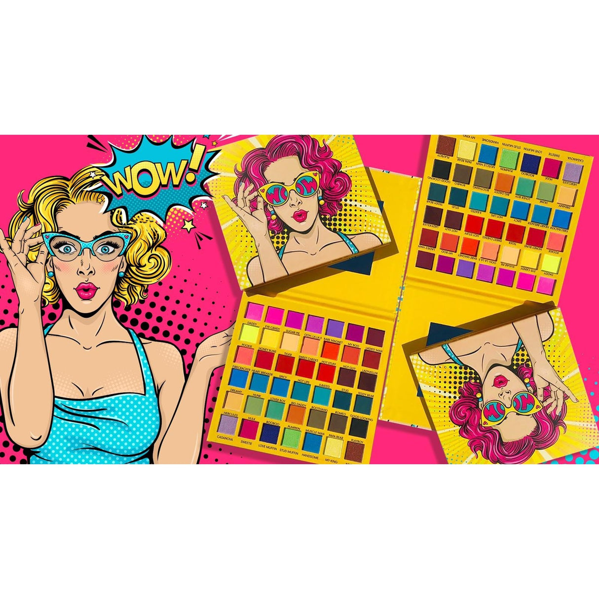 Wow Eyeshadow Palette From Prolux Cosmetics