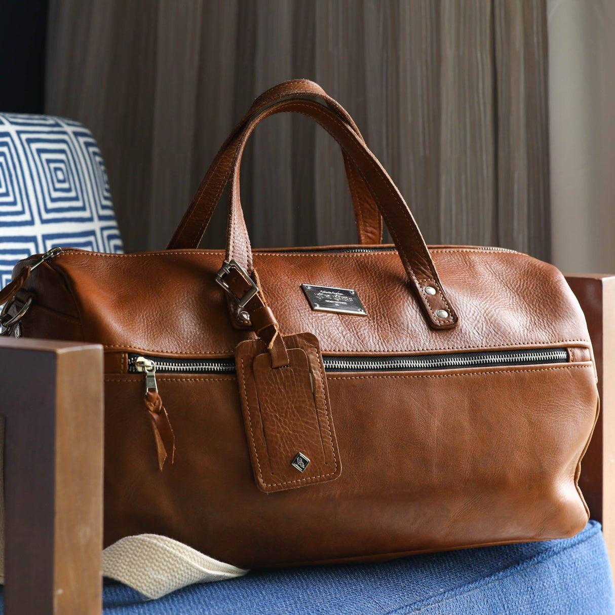 Luxury Leather Duffel Bag from Lifetime Leather Co.