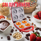 PREMIUS Ceramic Non-Stick Mini Snack Donut Maker, 2 Inch Mold, 4 Count from ShopBobbys