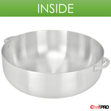 Chef PRO Commercial Grade Aluminum Caldero Stock Pot, 1.9 Quarts from ShopBobbys