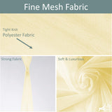 Just Relax Elegant Mosquito Net Bed Canopy Set, Yellow, Twin-Full from ShopBobbys