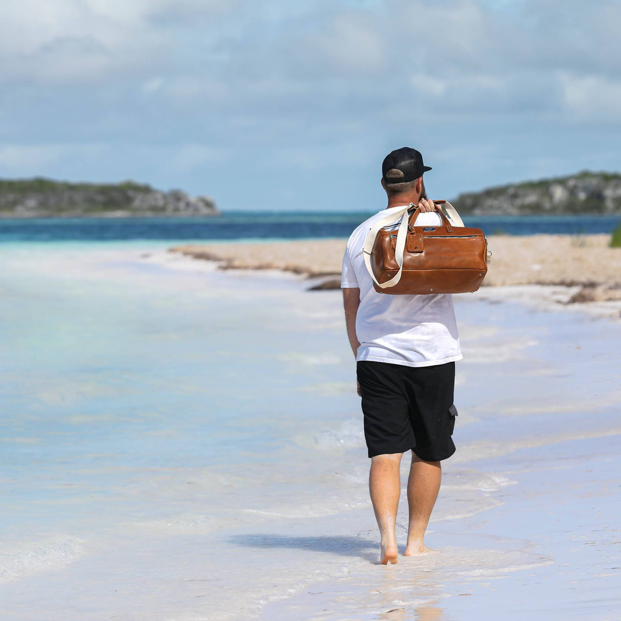 Luxury Leather Duffel Bag from Lifetime Leather Co.
