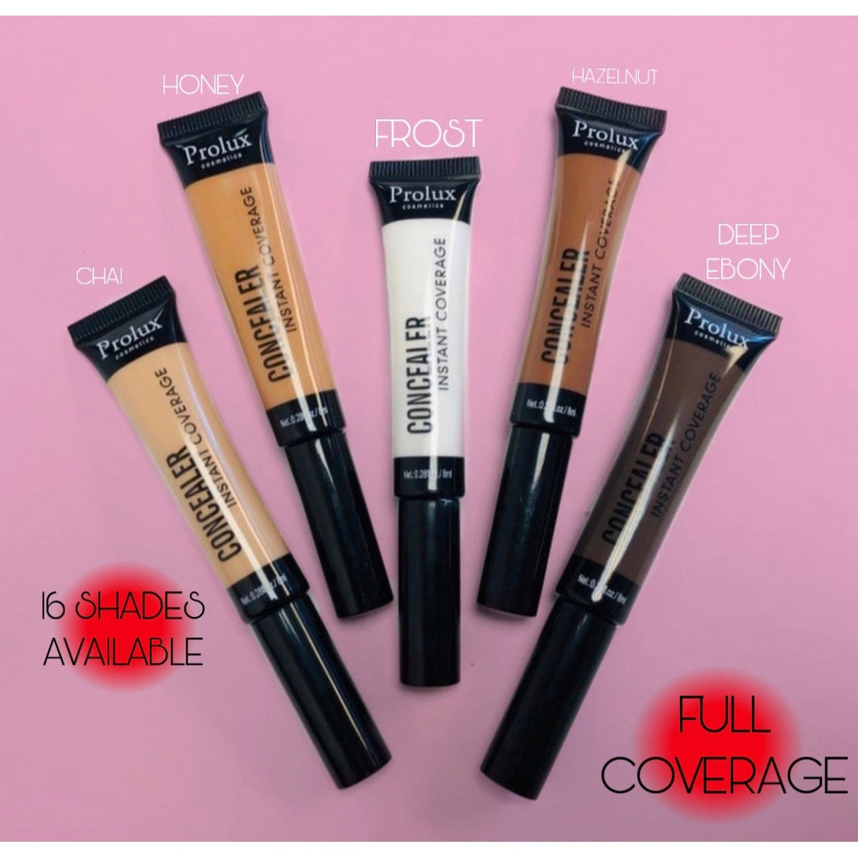 Prolux Instant Coverage Concealer from Prolux Cosmetics