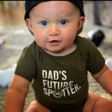 Dads Future Spotter Onesie from DadBod Apparel