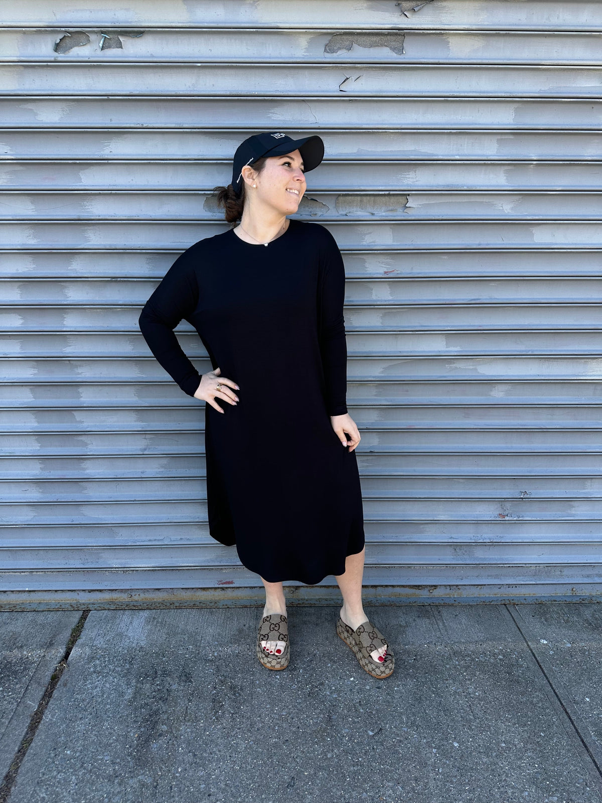 Basic T- Dress From Drama NYC Plus