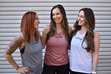 MomVibes Drop Arm Tank Top from DadBod Apparel