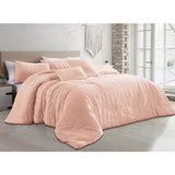 Astrid 5 Piece Crinkled Fabric Comforter Set from ShopBobbys