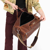 Luxury Leather Duffel Bag from Lifetime Leather Co.