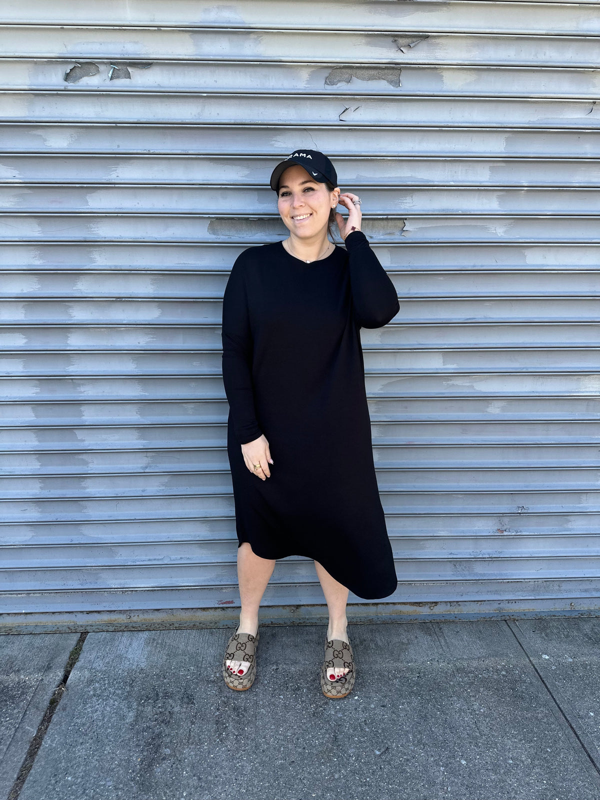 Basic T- Dress From Drama NYC Plus