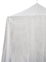Just Relax Extra-Large Indoor-Outdoor Round Canopy Mosquito Net, White, 5x9 Feet from ShopBobbys