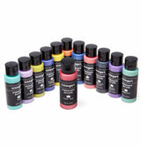 Acrylic Paint 12 Iridescent Colors from KINGART