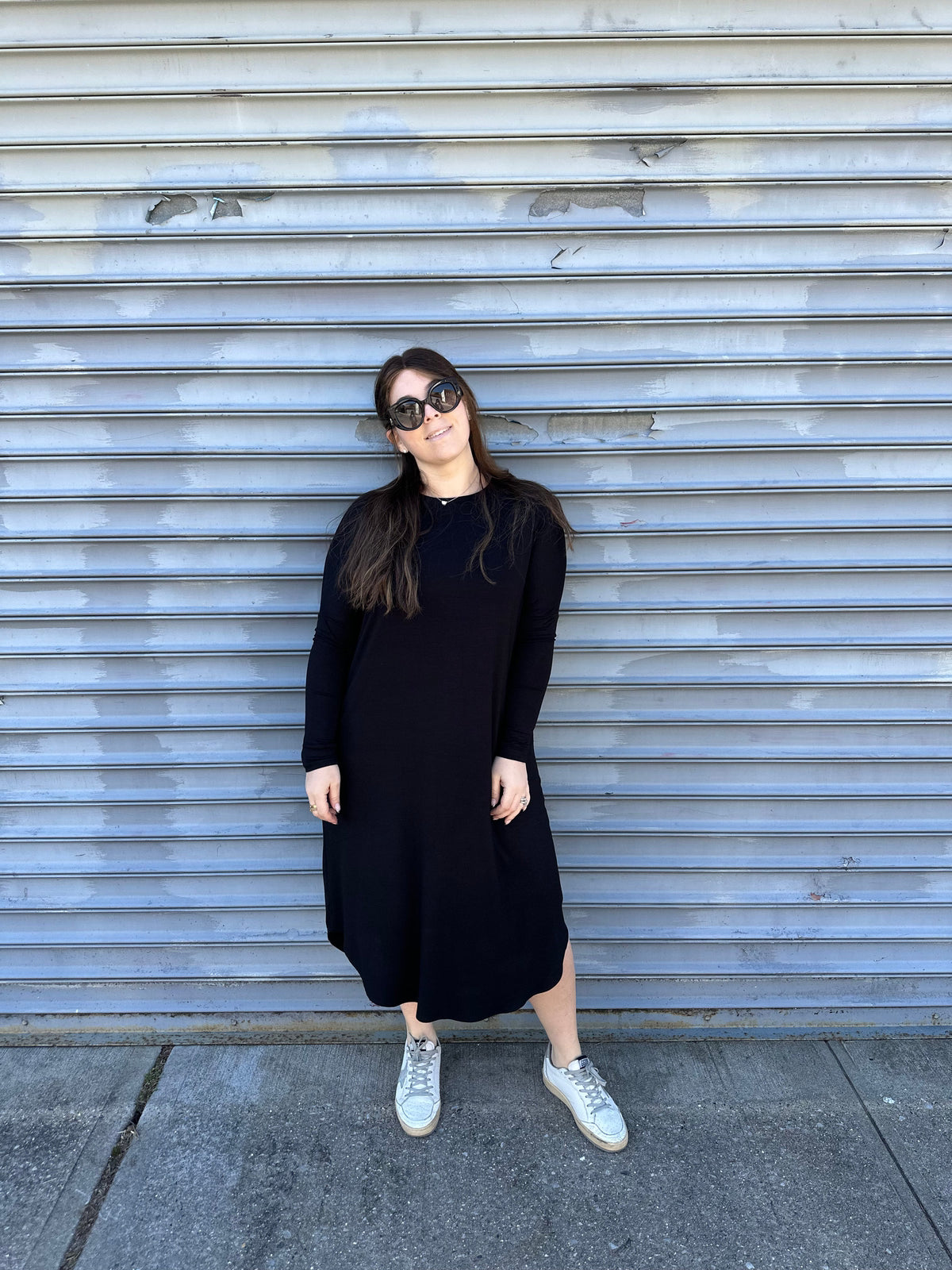 Basic T- Dress From Drama NYC Plus