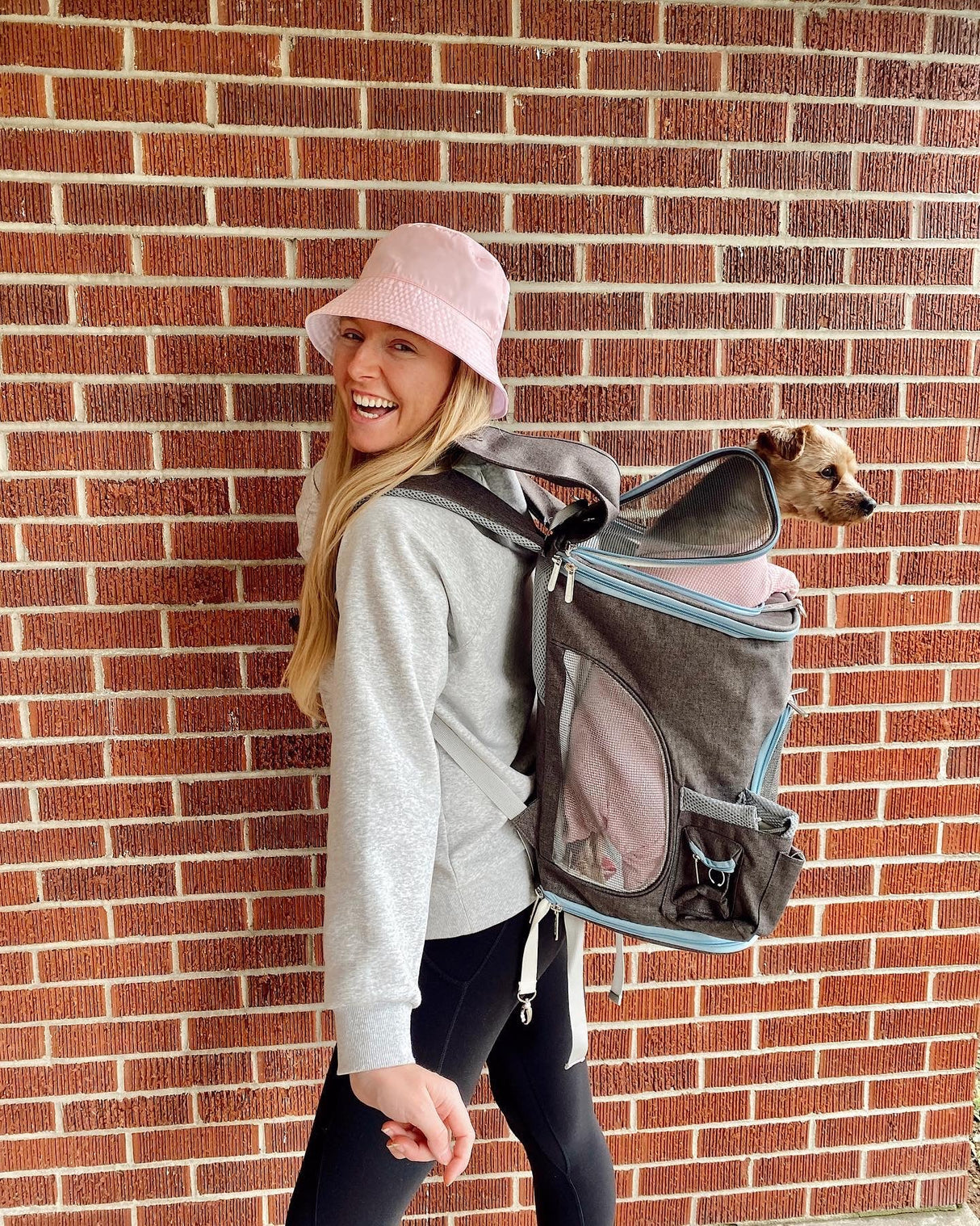 Mr. Peanut's Vancouver Series Backpack Pet Carrier for Smaller Cats and Dogs from Mr. Peanut's Pet Carriers