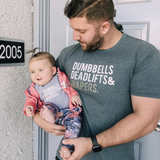 Steel Blue Triple D T-Shirt from DadBod Apparel