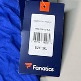 FANATICS Los Angeles Dodgers Baseball V-neck T-shirt Women's Sz 3XL Blue MLBT3970 (New) from PayWut