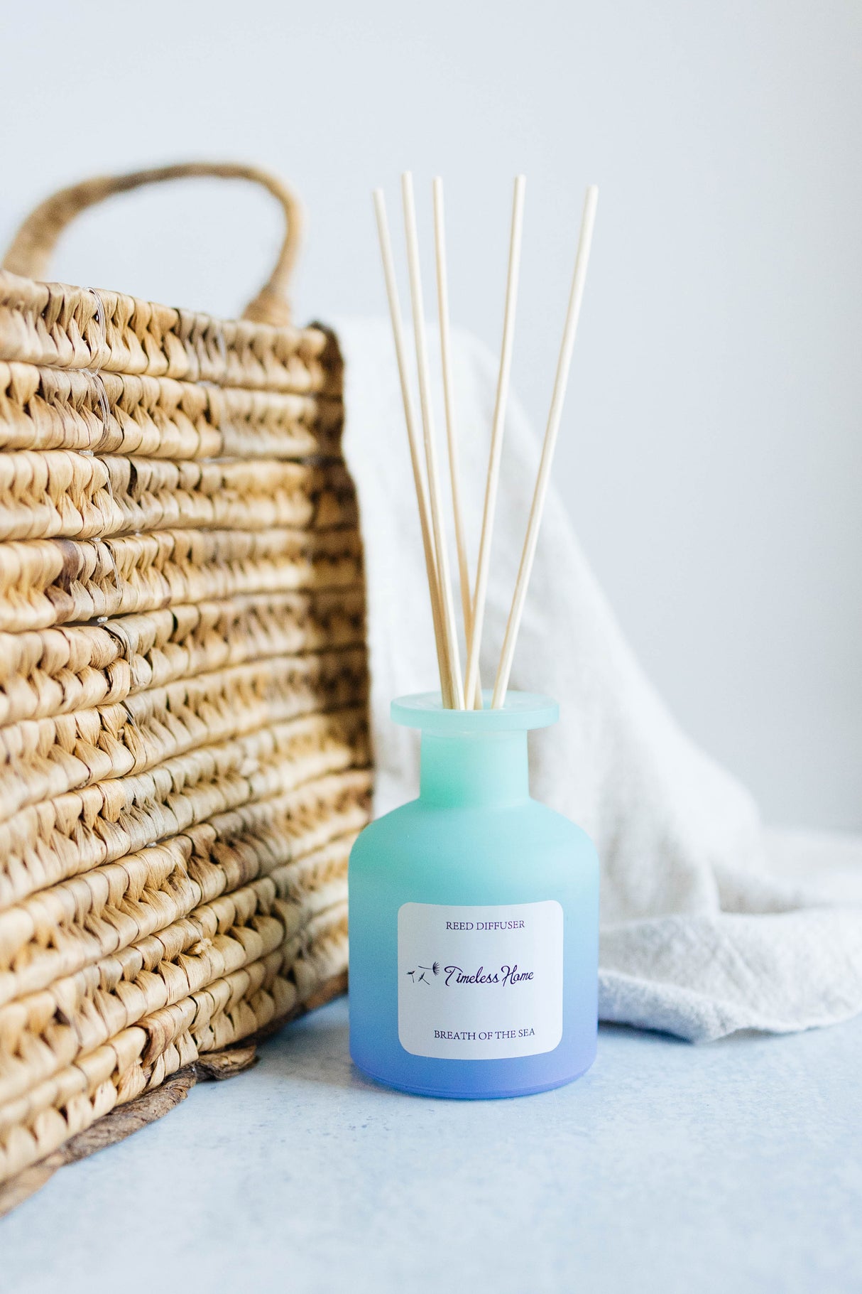 Reed Diffuser - Breathe of The Sea from Timeless Organics Skin Care