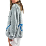 'Apres Sea' Painted Hoodie from Wren + Glory