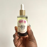Cocoa Moringa Scented Dry Body Oil from Cee Cee's Closet NYC