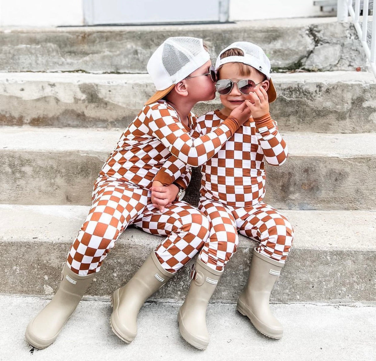 COPPER CHECKERS DREAM SET from DREAM BIG LITTLE CO