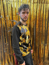 Any Old Iron Mens Golden Quant Sweatshirt from Any Old Iron