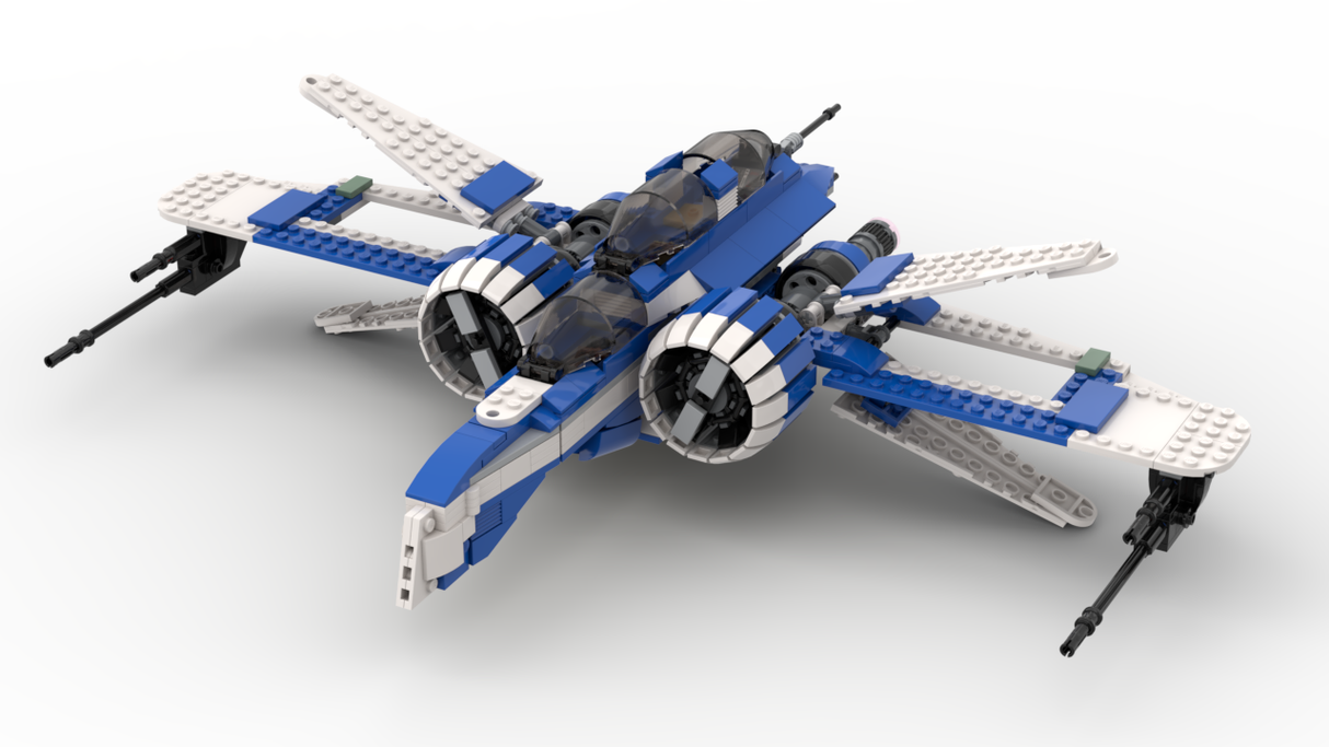 10110: ARC 170 (501ST V2) from REPUBLICBRICKS
